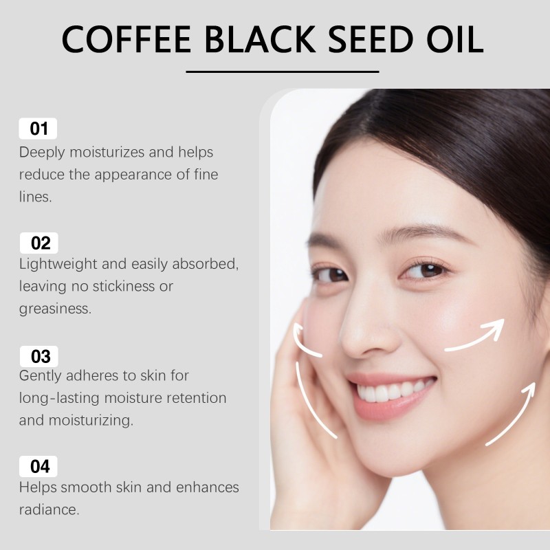 Facial Serum Factory - OEM Black Seed Oil Light Texture Moisturizing Serum