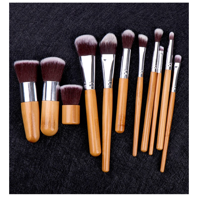 Makeup Kit Manufacturer - Custom 32Pcs Kabuki Brush Cleaner Pouch