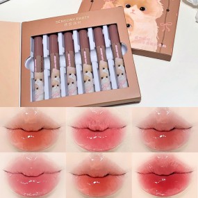 Lip Balm Set Factory - OEM 4pcs Long-lasting Brightening Lip Care