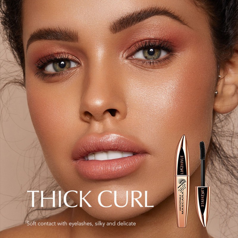 Mascara Manufacturer - Custom 4D Silk Fiber Waterproof Volume Mascara