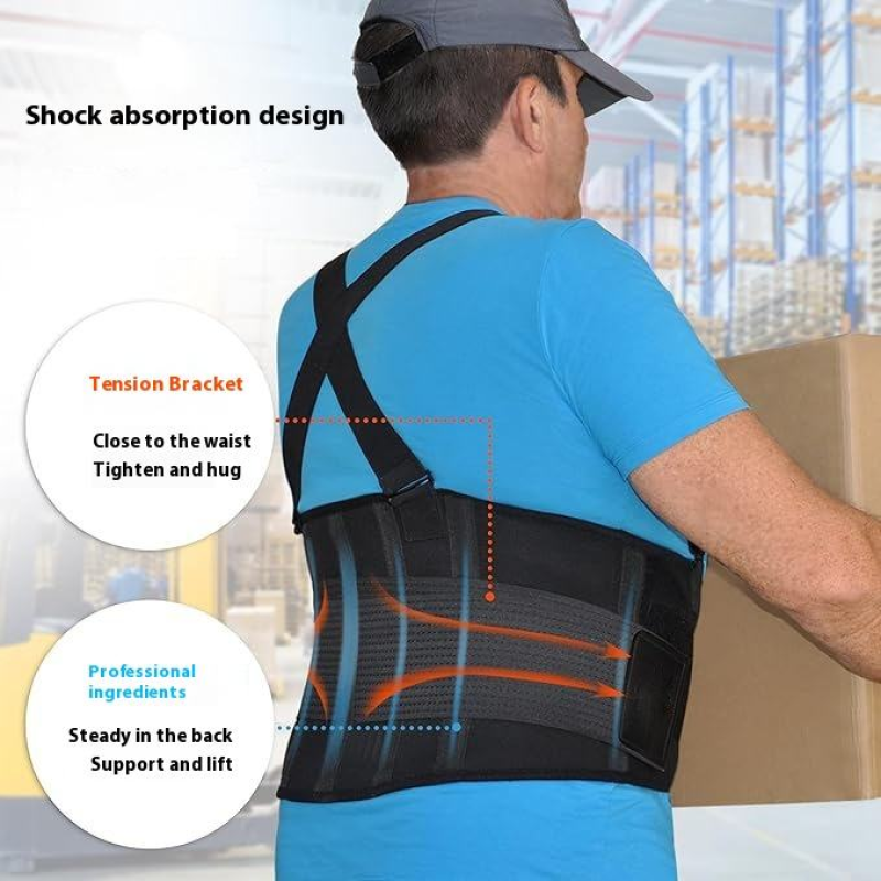 Back Support Belt Supplier - Bulk Dual Pull Breathable Lumbar Brace