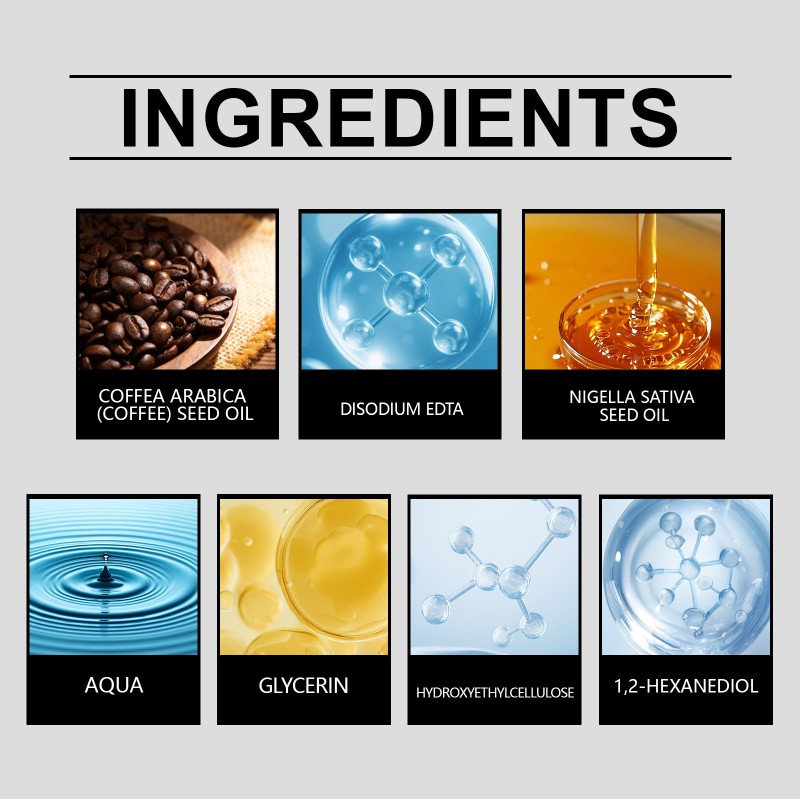 Facial Serum Factory - OEM Black Seed Oil Light Texture Moisturizing Serum