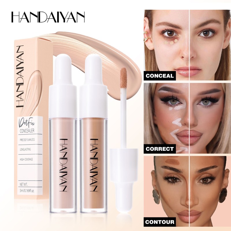 Face Concealer Supplier - Custom 8 Color Dark Circles Coverage Makeup