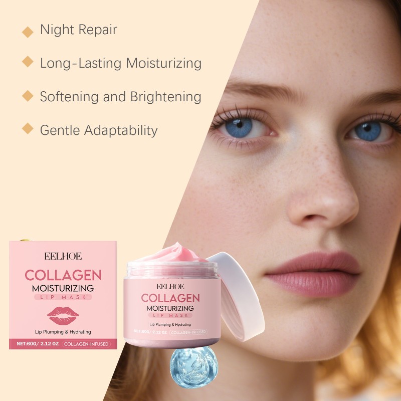 Lip Mask Manufacturer - OEM Collagen Nourishing Lip Lines Care Mask