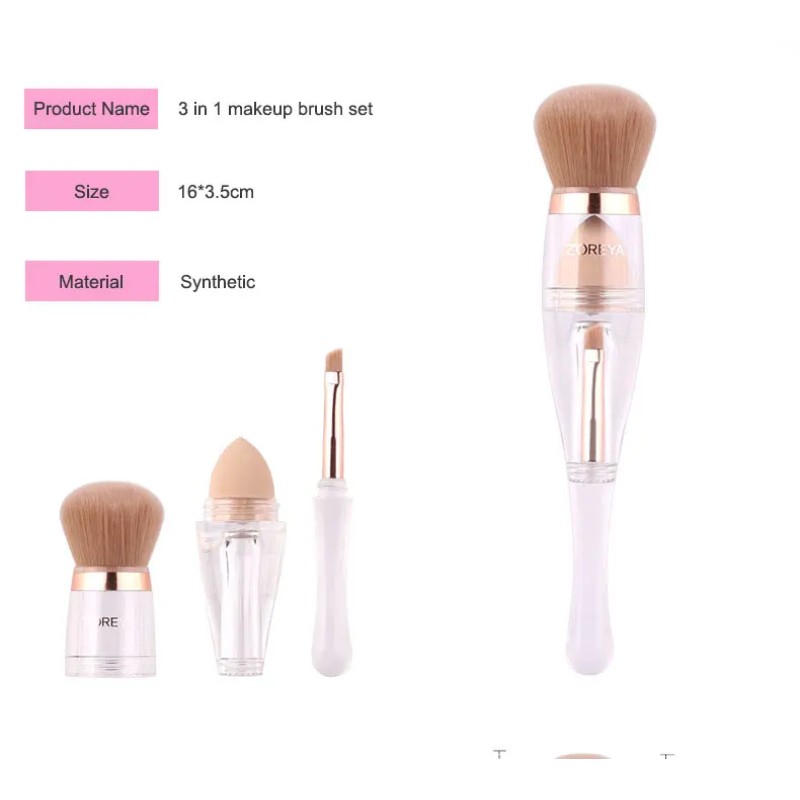 Makeup Brushes Supplier - Bulk 7 Pieces Super Soft Eye Shadow Brushes
