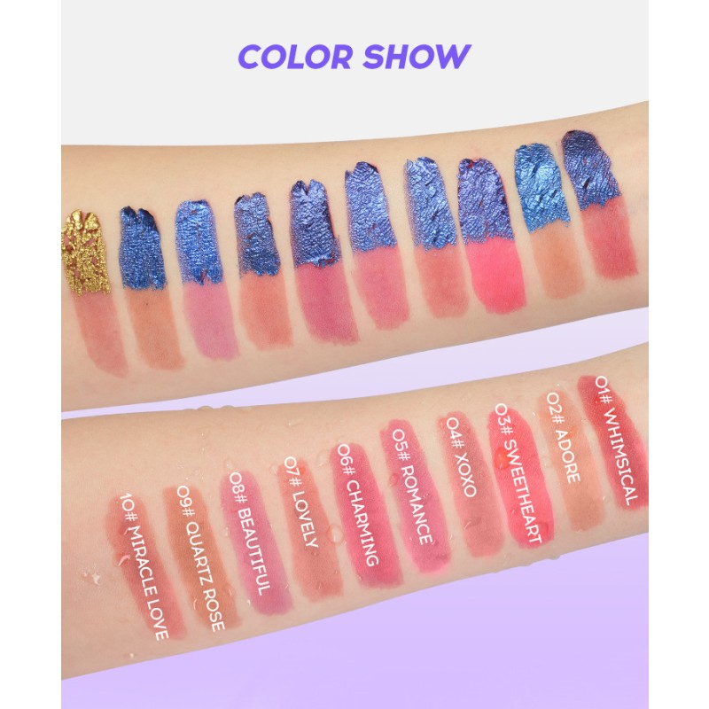 Liquid Lipstick Factory - OEM 6 Color Velvet Non-Stick Cup Lipstick