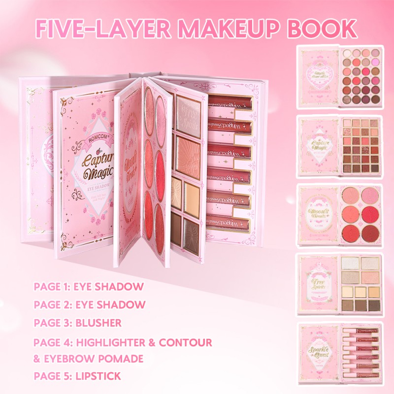 Makeup Palette Factory - OEM 5 Layer All-in-One Face Makeup Book