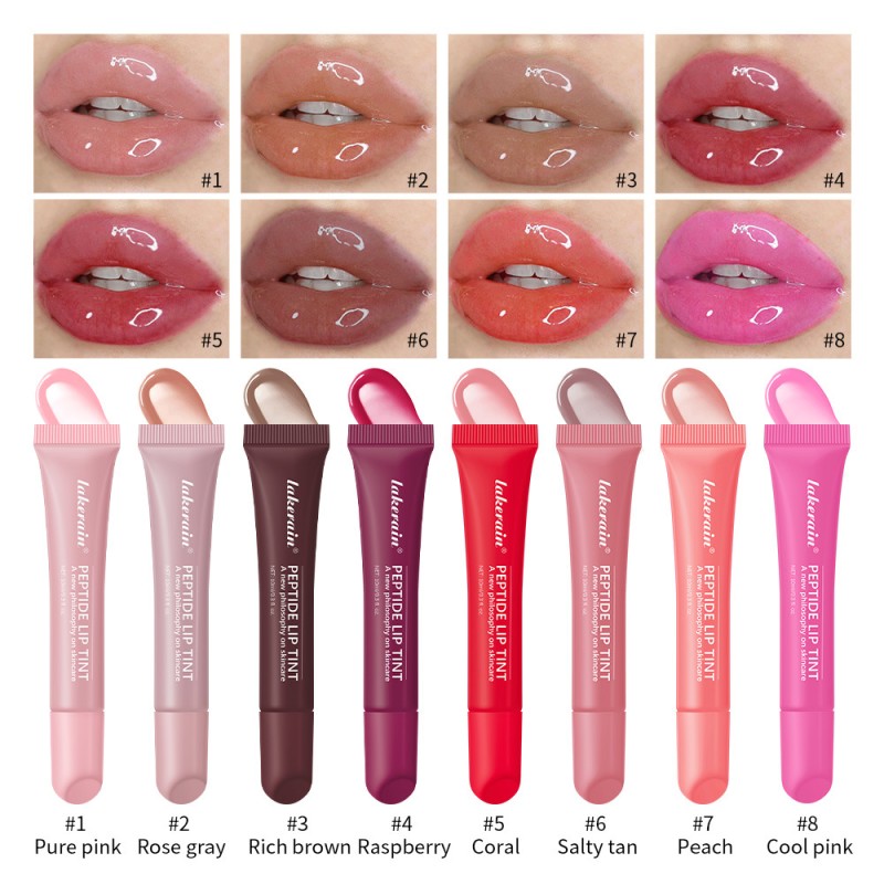 Tinted Lipstick Manufacturer - Bulk 8 Color Moisturizing Long-lasting Lipstick