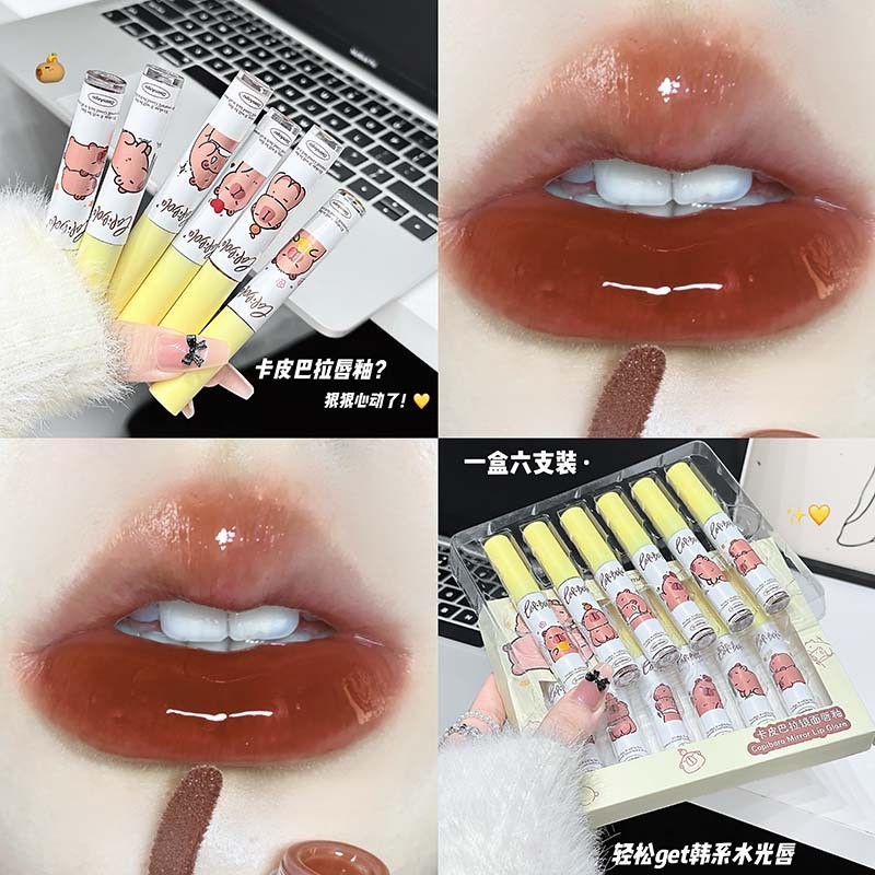 Lip Glaze Set Supplier - Bulk Shimmering Plumping Non-Stick Cup Set