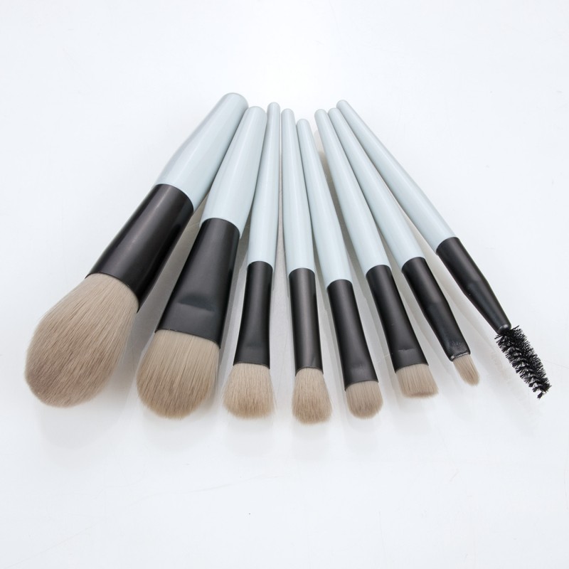Makeup Brush Set Supplier - Bulk 5 Pcs Pink Slim Waist Brush Set