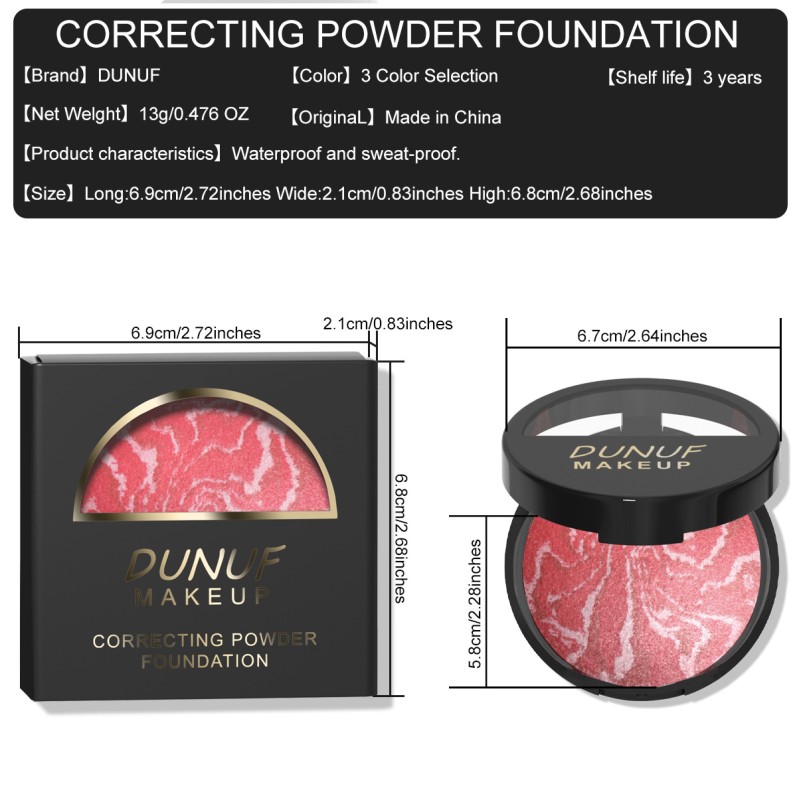 Blush Palette Manufacturer - Custom 7 Color Mineral Powder Blusher