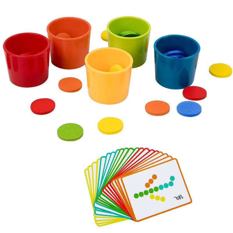 Montessori Toys Factory - OEM Shape Color Classification Cup