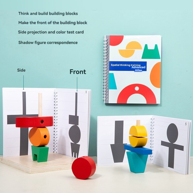 Wooden Toys Factory - OEM Early Learning 3D Space Block