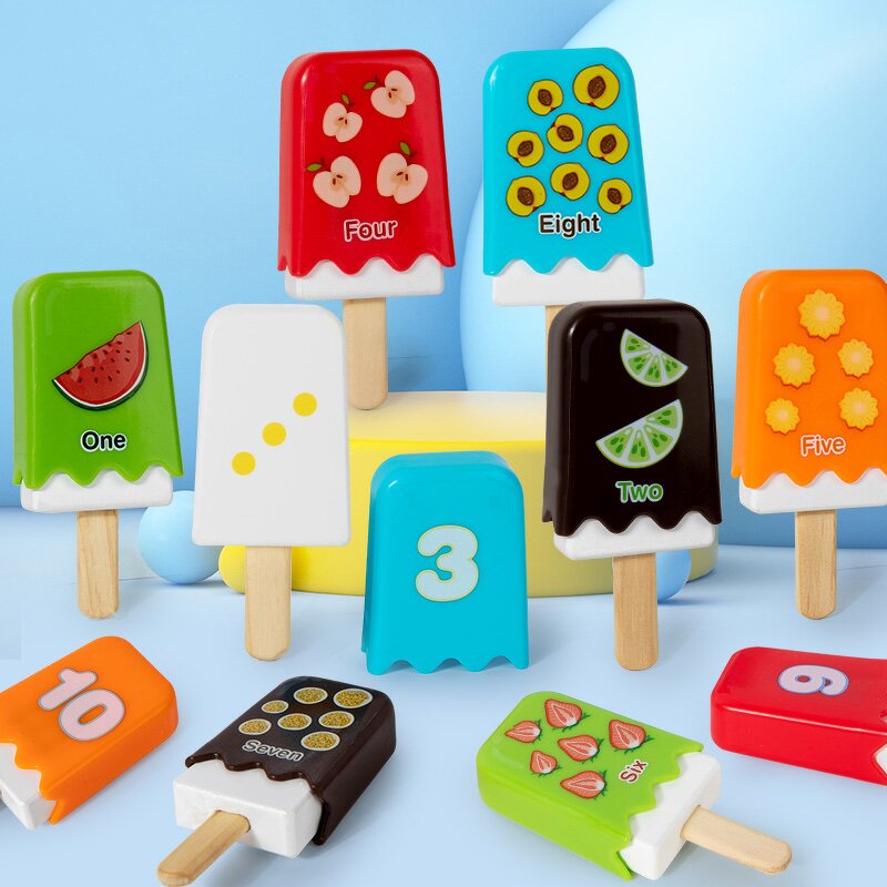 Ice Cream Toy Factory - OEM Number Learning Interactive