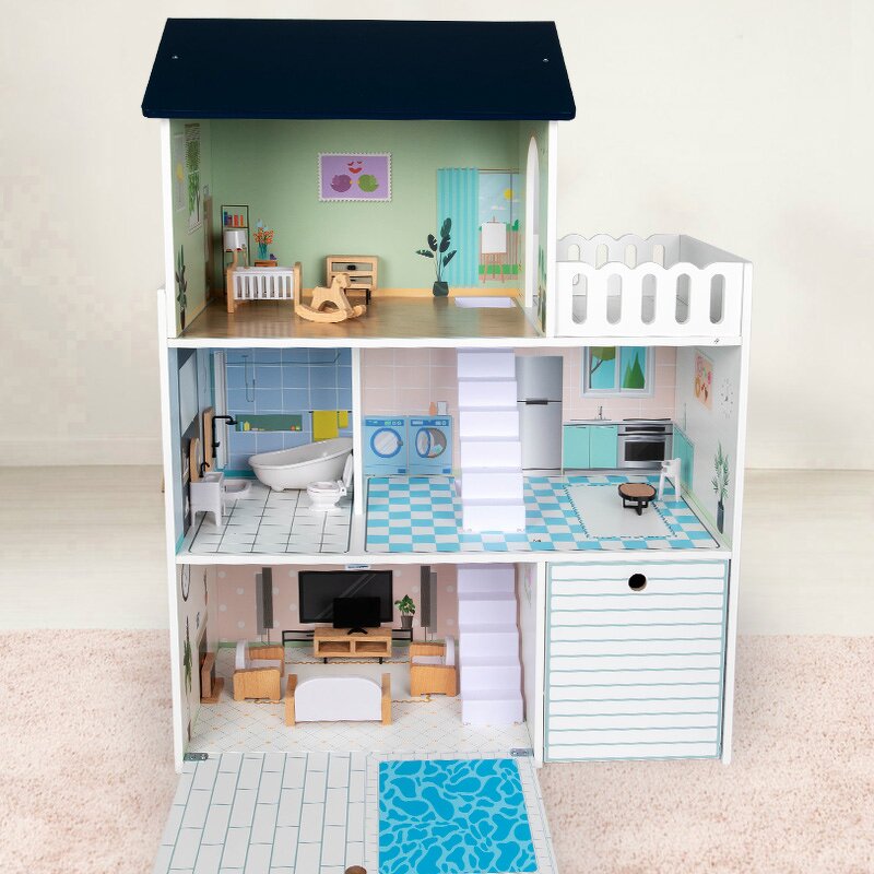 Dollhouse Factory - OEM Wooden Play House for Pretend