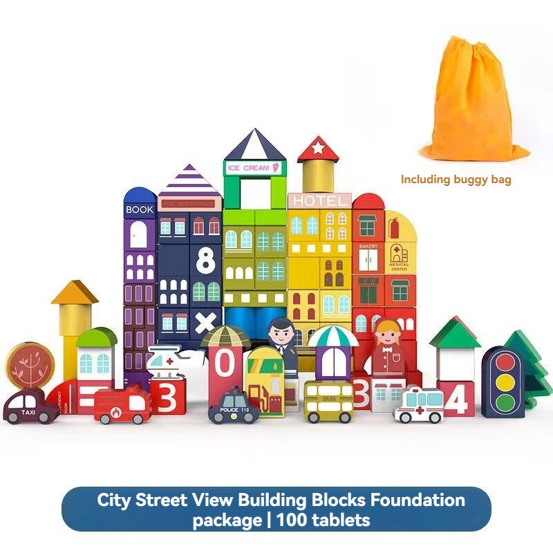 Building Blocks Factory - OEM Urban Street View Rainbow