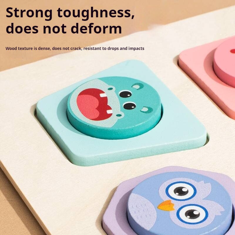 Educational Puzzles Factory - OEM Animal Shape Recognition