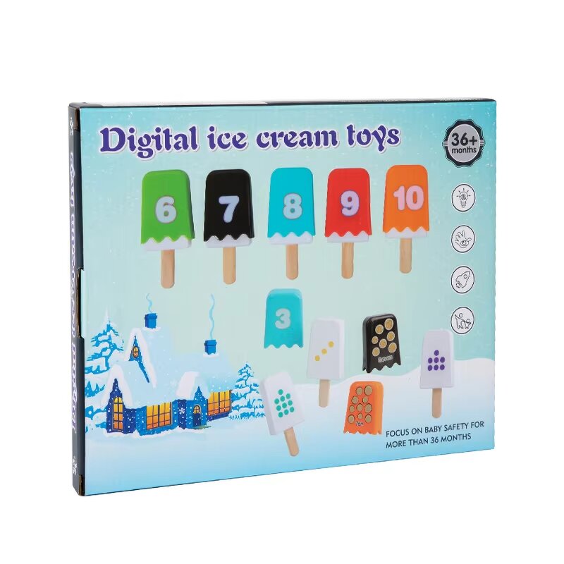 Montessori Toys Factory - OEM Ice Cream Number Toy