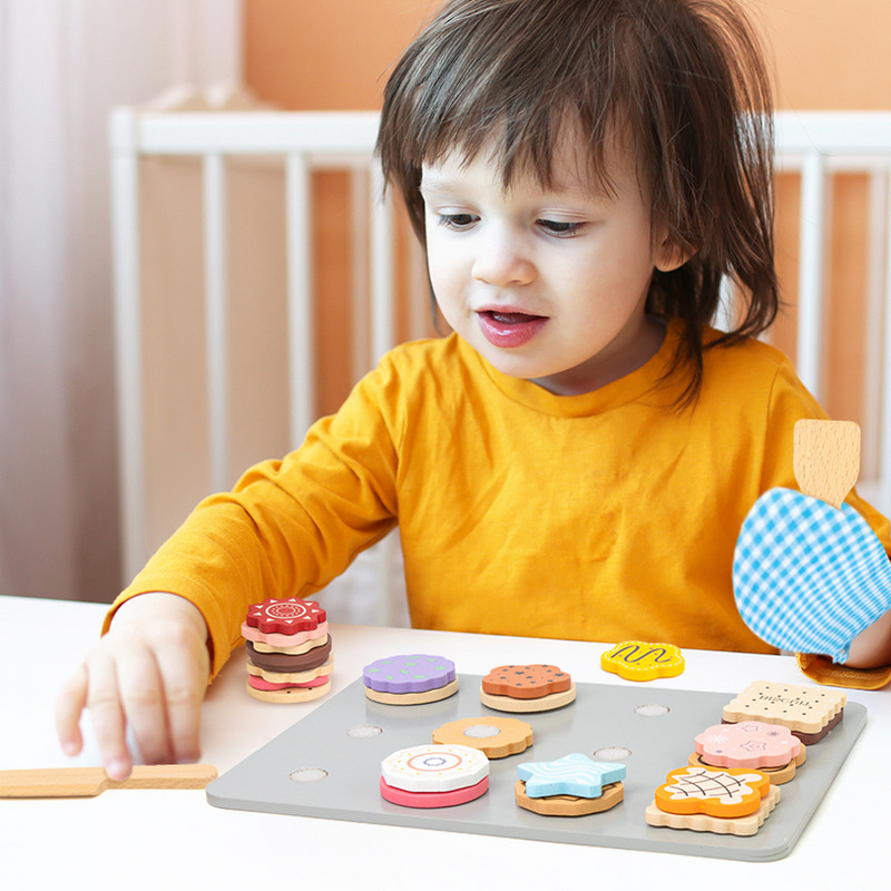 Wooden Toys Factory - OEM Baking Cookies Macaron Set
