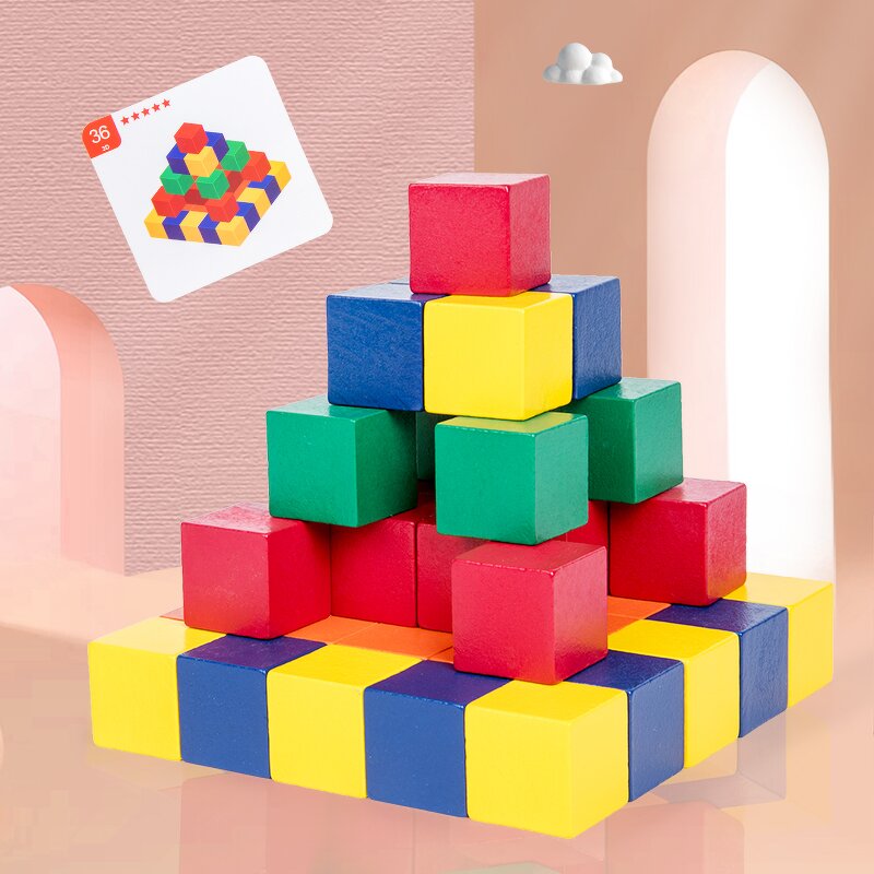 Building Blocks Factory - OEM Space 3d Cube Puzzle