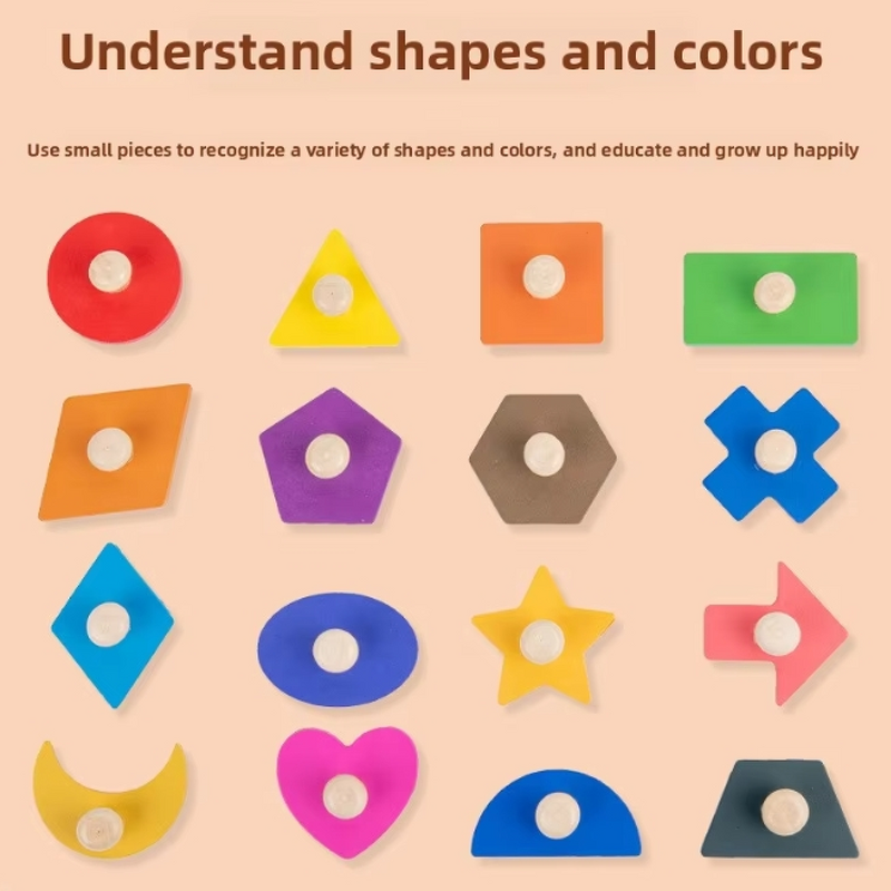 Montessori Toys Factory - OEM Hand Scratching Geometry Board