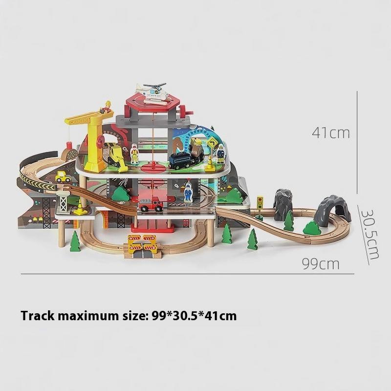 Thomas Train Set Factory - OEM 79-Piece Wooden Track