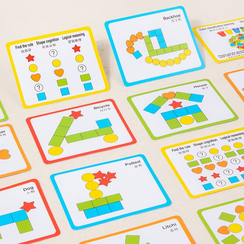 Educational Toys Factory - OEM Shape Color Classification Cup