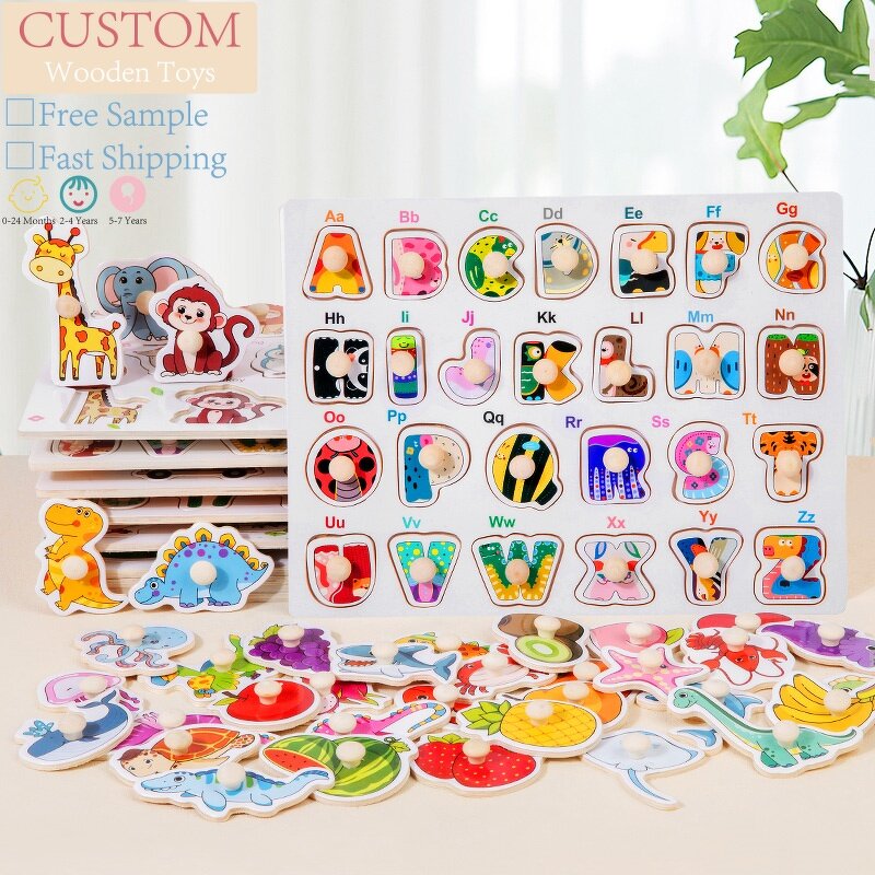 Montessori Toys Factory - OEM Number Puzzle Board