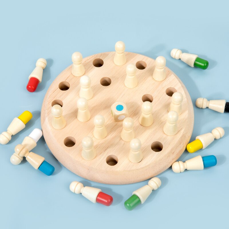 Wooden Games Factory - OEM Memory Match Sticks Chess