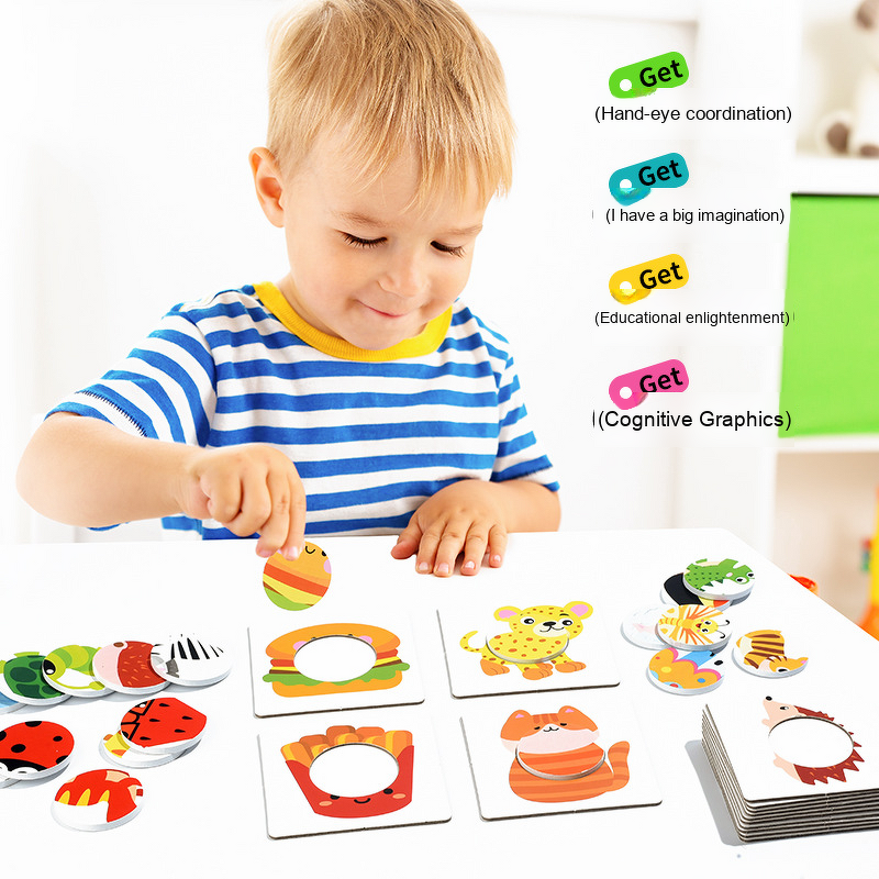 Educational Toys Factory - OEM Pattern Matching Paper