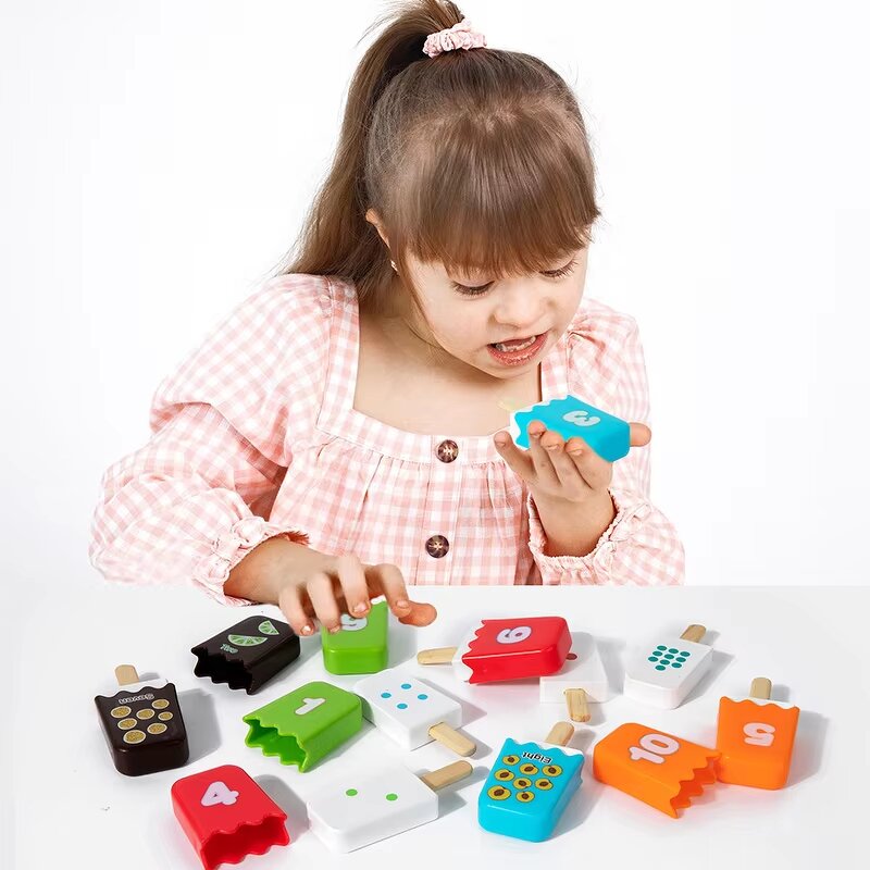 Montessori Toys Factory - OEM Ice Cream Number Toy