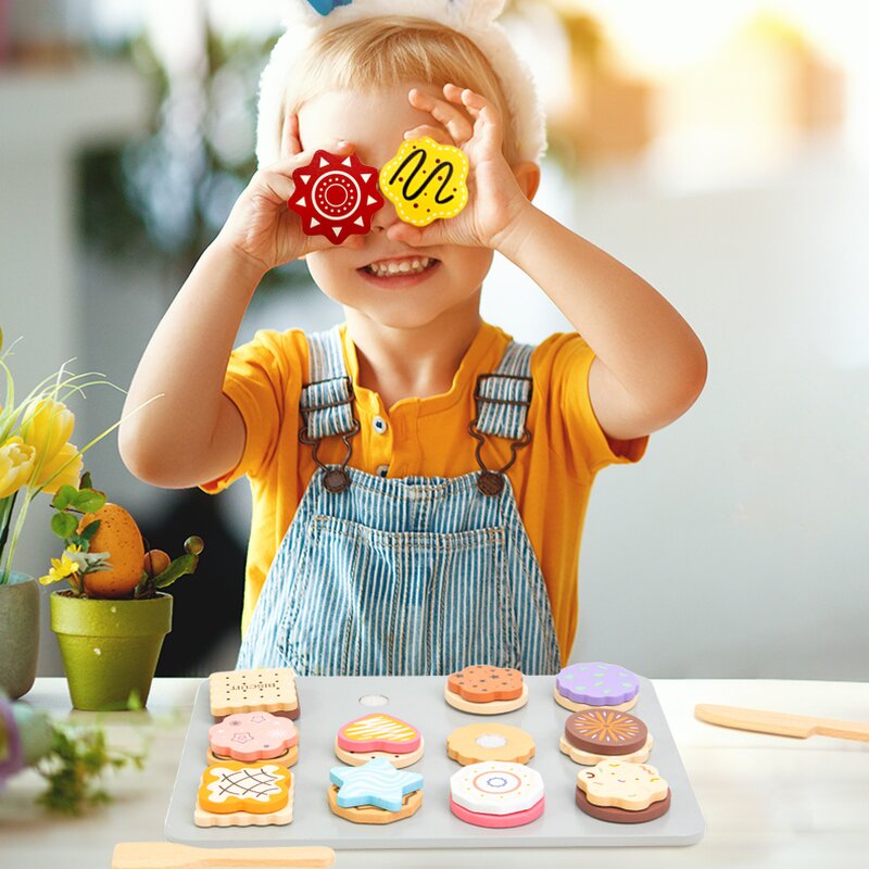 Wooden Toys Factory - OEM Baking Cookies Macaron Set