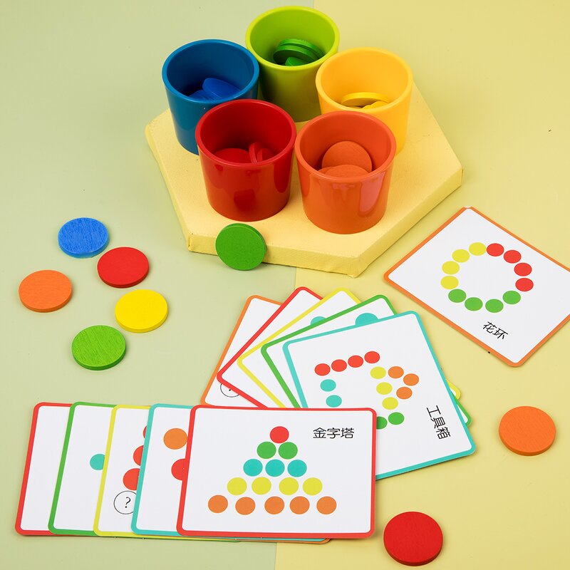 Montessori Toys Factory - OEM Shape Color Classification Cup