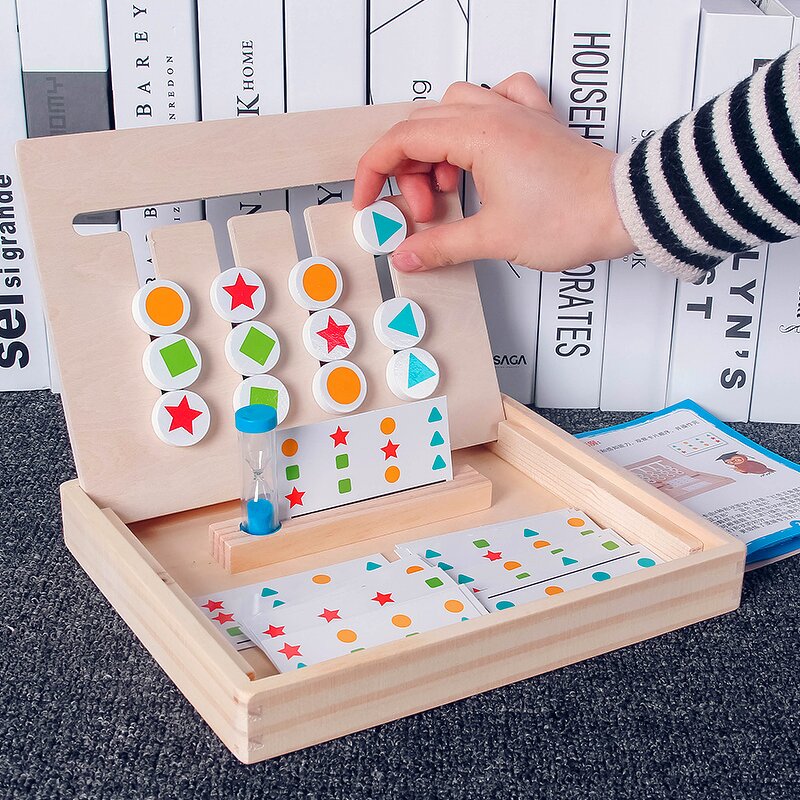 Montessori Toys Factory - OEM Shape Matching Board Game