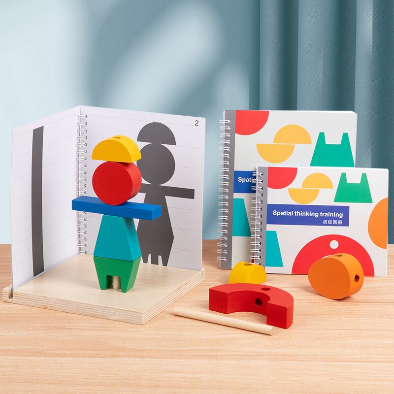 Wooden Toys Factory - OEM Early Learning 3D Space Block