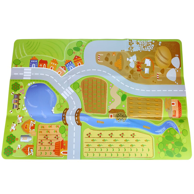 Train Set Factory - OEM 54PCS Farm Scene Map