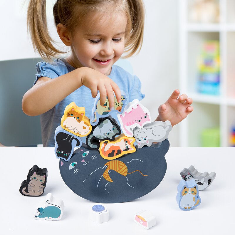 Educational Toys Factory - OEM Animal Balance Stacking