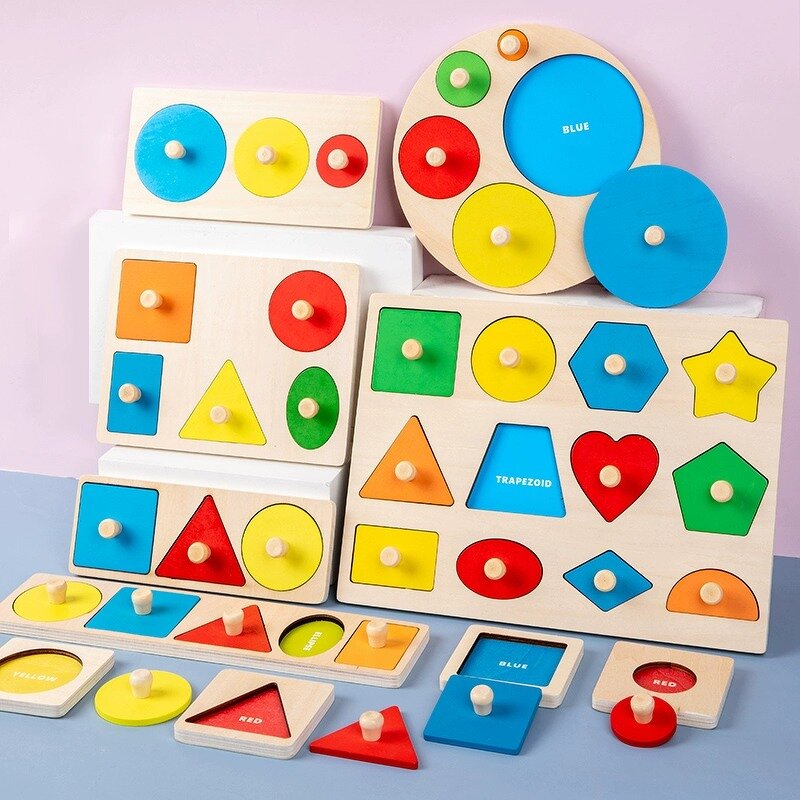Montessori Toys Factory - OEM Shape Color Matching Board