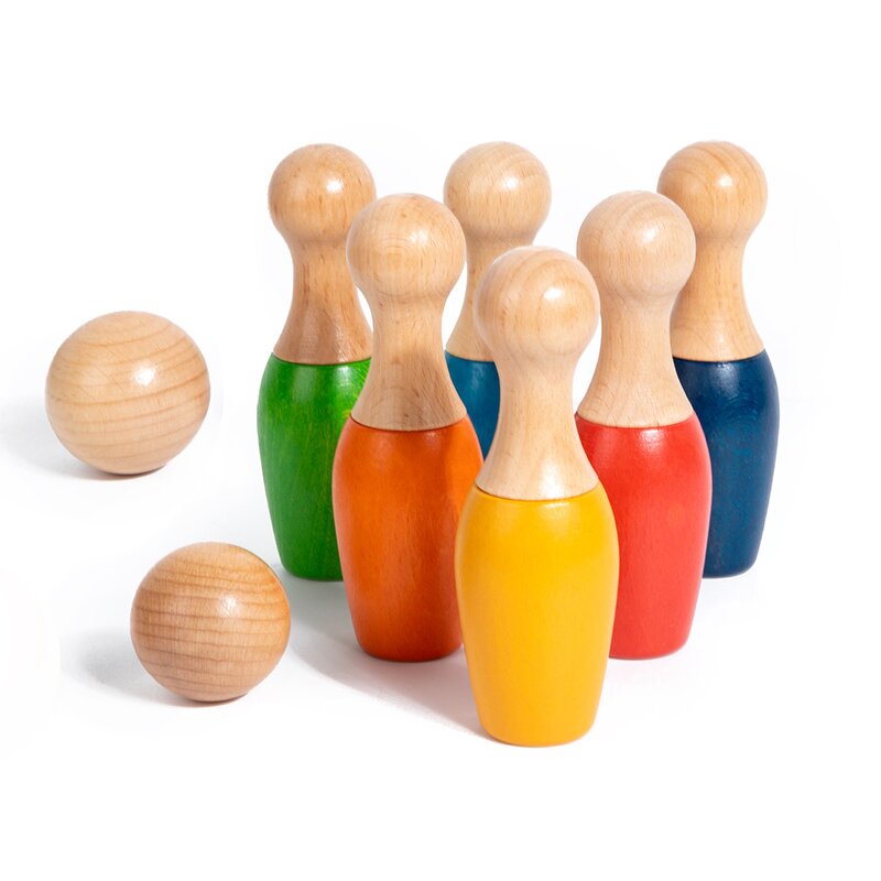 Wooden Bowling Factory - OEM Sports Toys Family Game