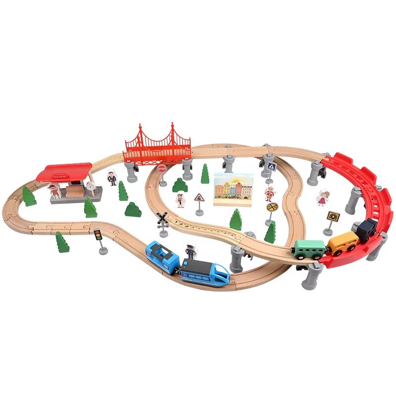 Wooden Tracks Factory - OEM Bridge Track Ring Electric