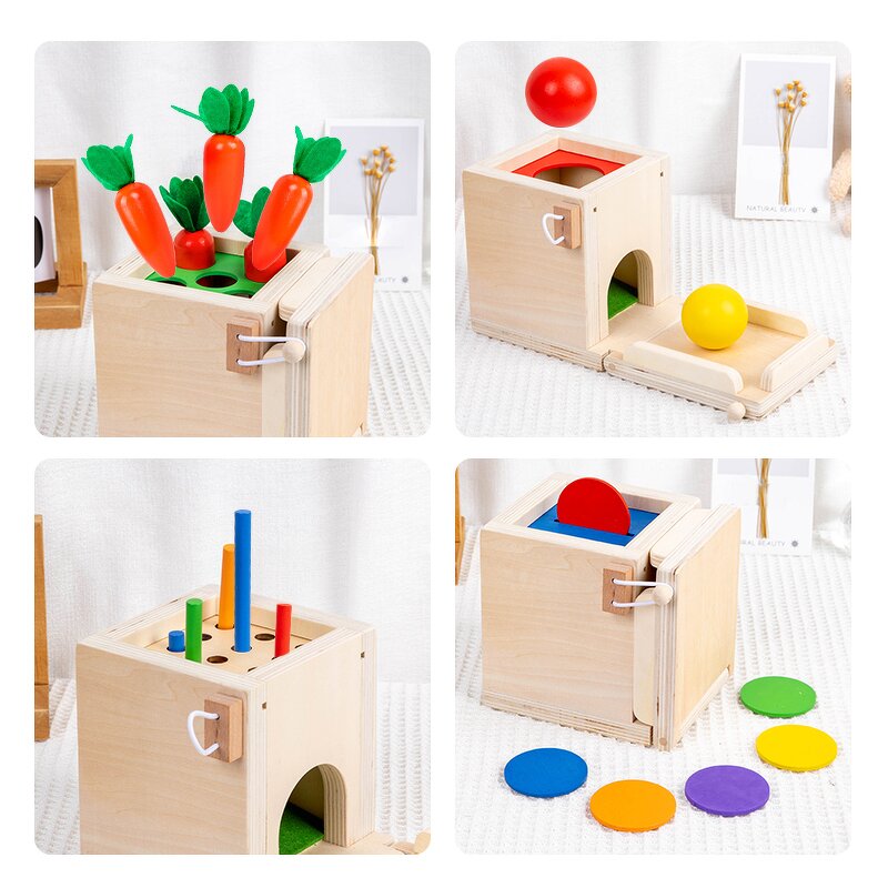 Montessori Busy Board Factory - OEM 4-in-1 Wooden Toy