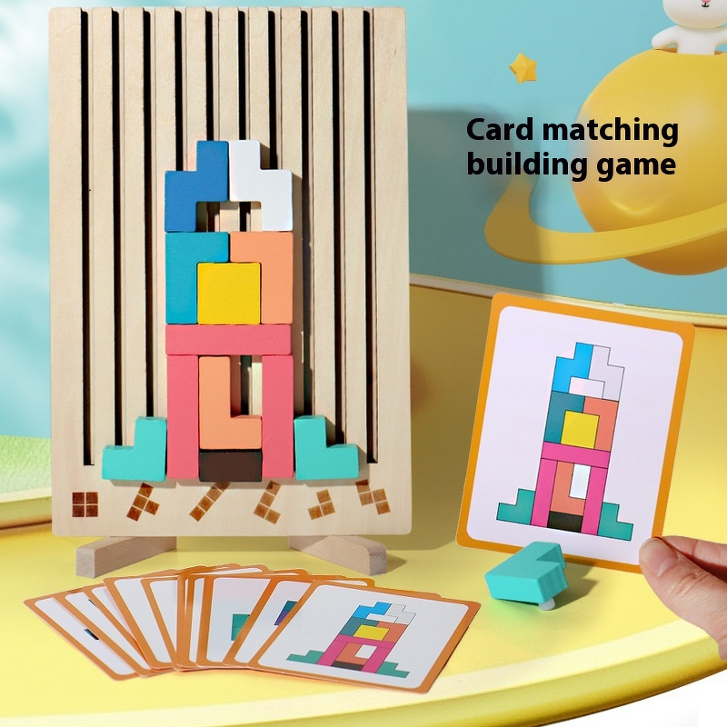 Wooden Puzzle Factory - OEM 3d Russia Block Jigsaw