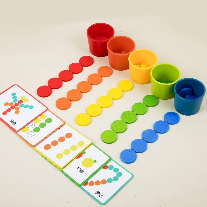 Montessori Toys Factory - OEM Shape Color Classification Cup