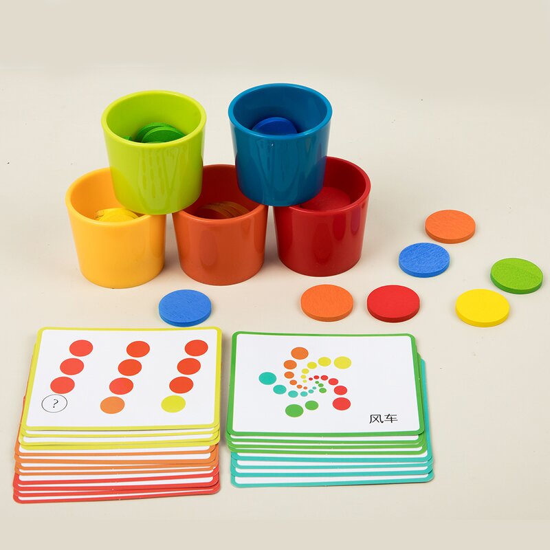 Montessori Toys Factory - OEM Shape Color Classification Cup