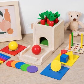 Wooden Toys Factory - OEM 5 in 1 Carrot Harvest Game