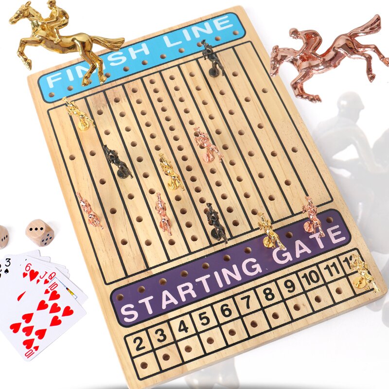 Educational Toys Factory - OEM Horse Racing Game Chess