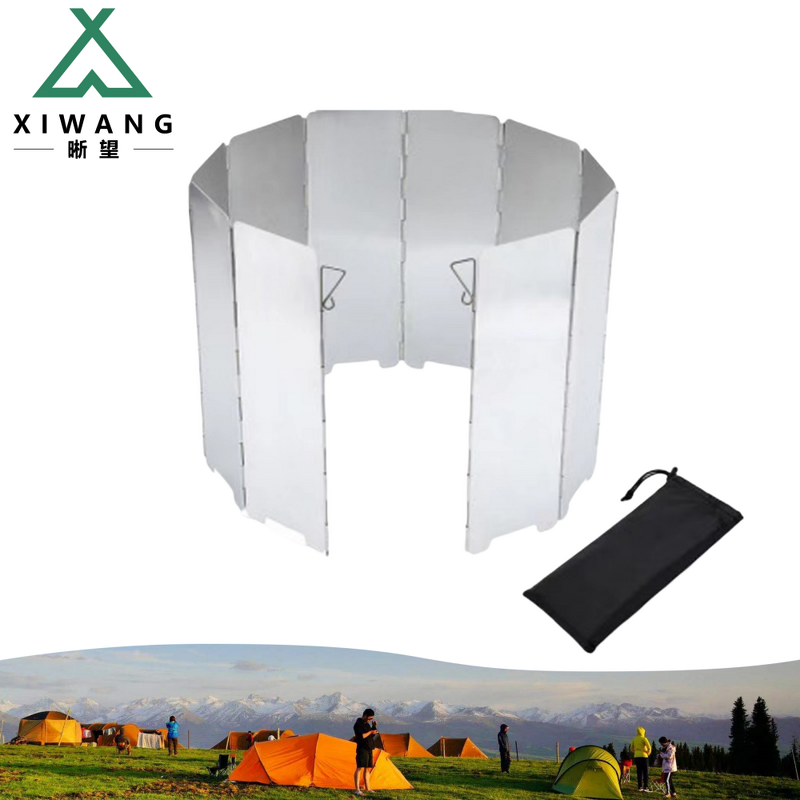 Camping Windscreen Factory - OEM Folding Aluminum Gas