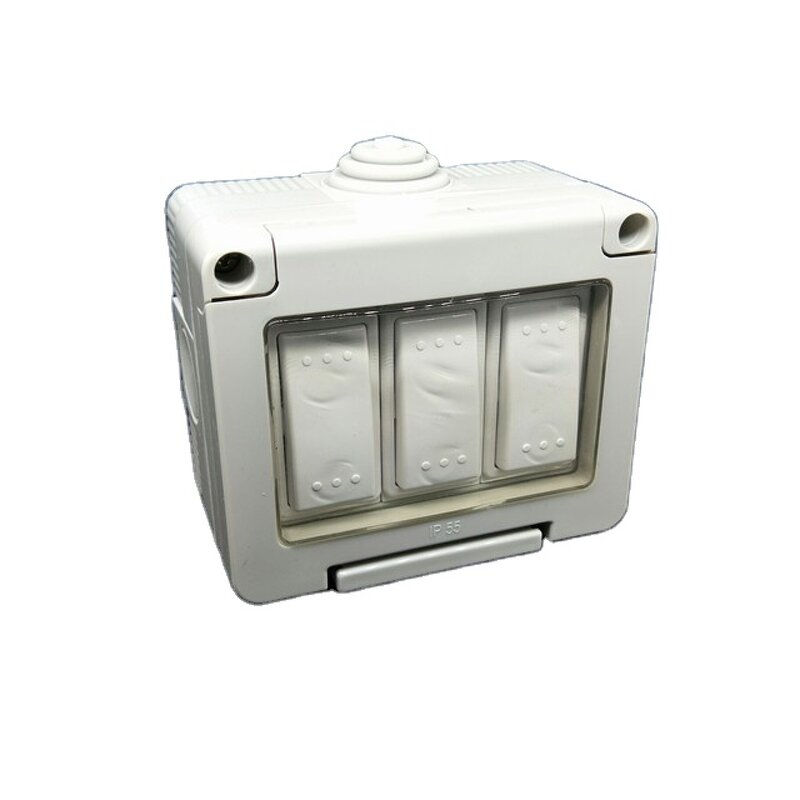 Waterproof Switch Factory - OEM IP55 3GANG 1WAY