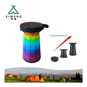 Picnic Stool Factory - OEM Colorful Telescopic Round
