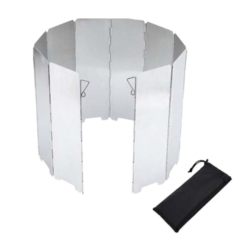 Camping Windscreen Factory - OEM 10 Plates Folding